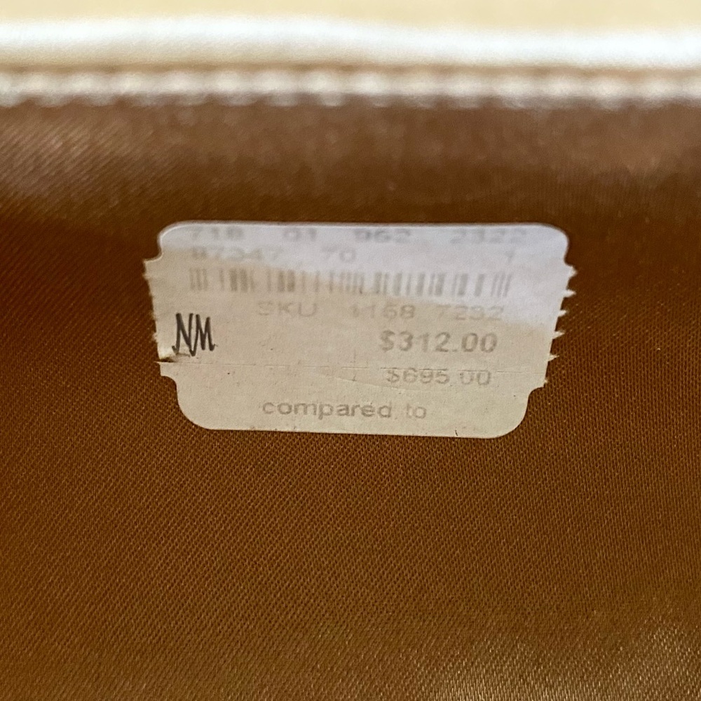 RODO Vintage Hard Dressy Clutch w Chain Strap NWT - Picture 9 of 12